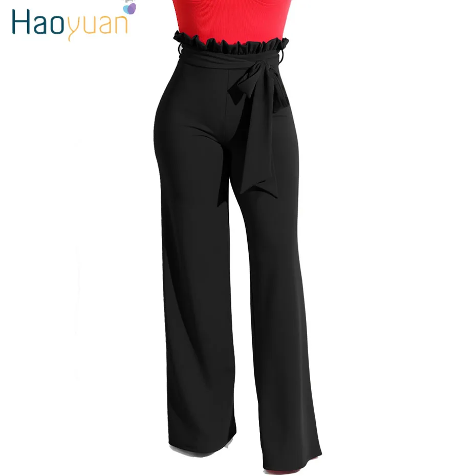 womens white high waisted trousers