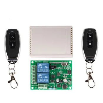 

50pcs 433Mhz Universal Wireless Remote Control Switch AC 250V 110V 220V 2CH Relay Receiver Module and 2pcs RF