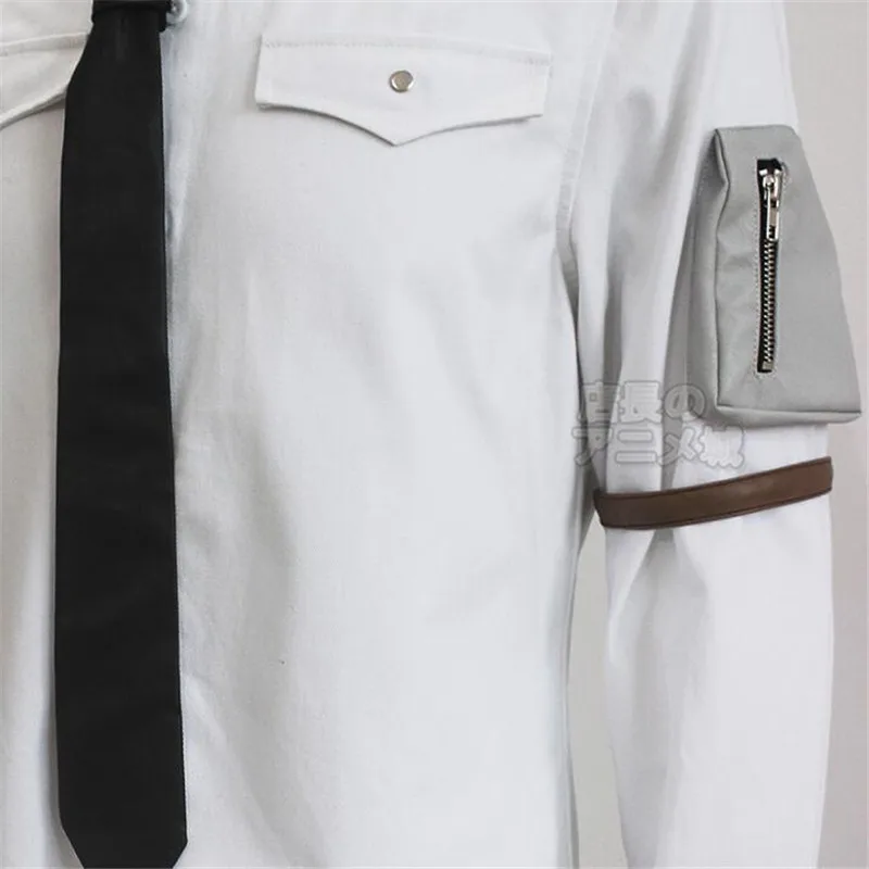 Game PUBG Playerunknown's Battlegrounds Cosplay Costumes White Shirts Man Woman Same Style Clothing