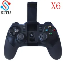 На месте X6 Бэтмен Bluetooth Беспроводной геймпад против King's сзади Беспроводной контроллер Bluetooth для Android-смартфон Планшеты PC ТВ