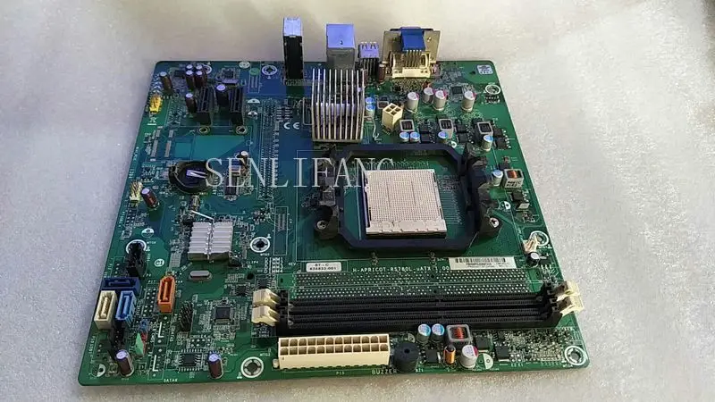 

Free shipping 624832-001 for H-Apricot-RS780L-uATX AM3 DDR3 760G Motherboard system board Well Tested Working