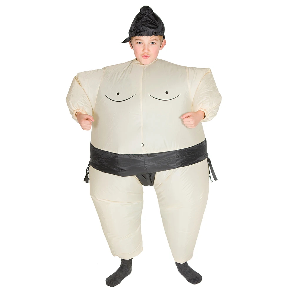 Halloween Inflatable Costume For Adult Kids Blow Up Fat Suit Funny Fancy Dress Party Ghost Grim Reaper Dinosaur Clown Pirate