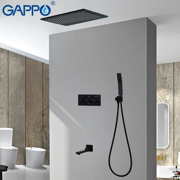 

GAPPO shower faucet waterfall faucet set shower syatem Bathtub tap shower Wall Mounted mixer taps bathroom thermostatic faucets