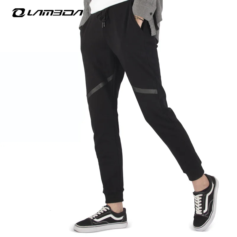 

autumn and winter jogging pants men 80% Cotton basketball gym running sportswear long pants trousers Loose Sweatpants