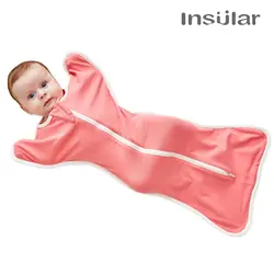 Детский спальный мешок для новорожденных коляска спальный мешок кровать пеленка одеяло обертывание постельное белье конверт ребенок 0-6 м