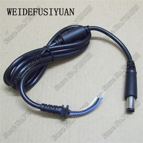 7.4 * 5.0mm laptop AC Power Adapter Charger Cable DC Cord for DELL round port with pin connector