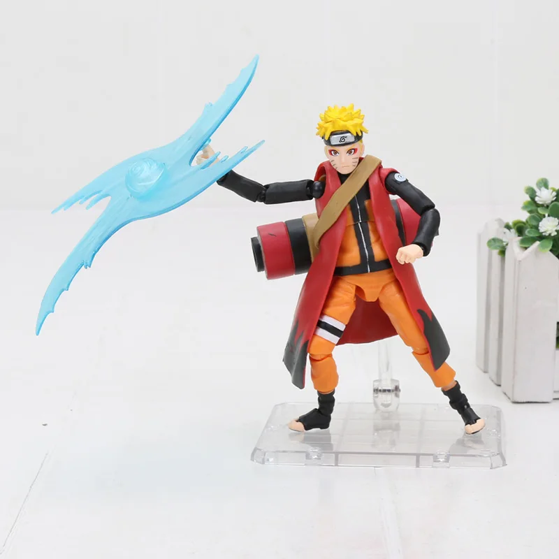Goede 13 14 cm Figurine Naruto Uzumaki Sage Mode Naruto Shippuden Action Figure BORUTO Uzumaki Collection Model Toy Boruto Beeldje