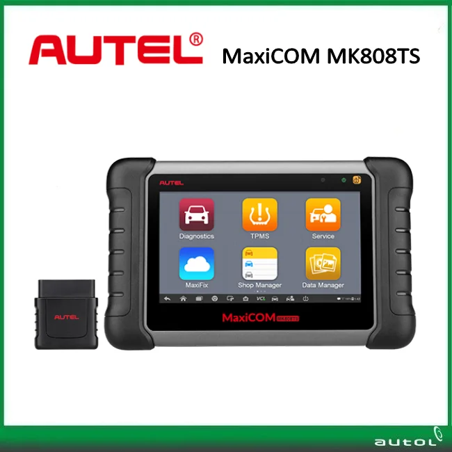 2017 Autel MaxiCOM MK808TS OBDII diagnostics Tool with comprehensive font b TPMS b font services maxicom
