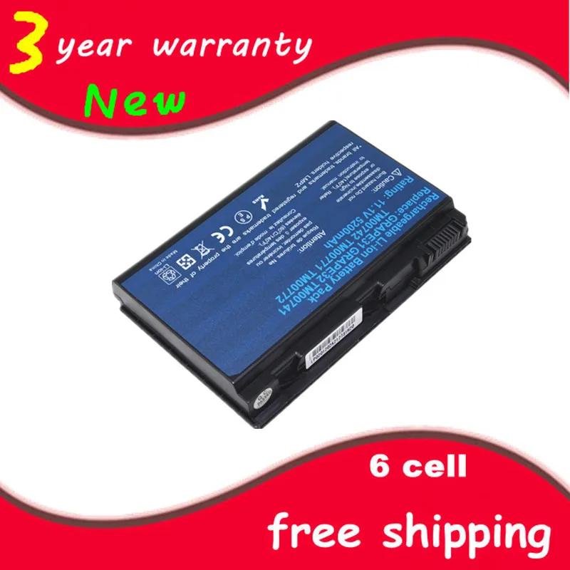 Аккумулятор для ноутбука TM00741 TM00742 TM00751 грейп32 Acer Extensa 5235 5420 г 5620 5630 7220 г|laptop