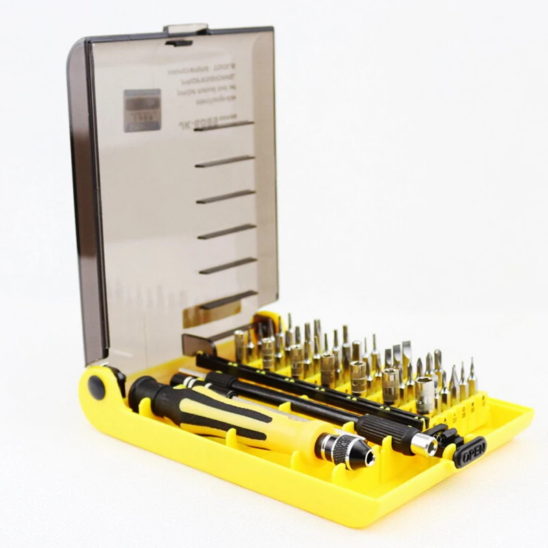 45 in 1 JK 6089A/B/C 6pcs/lot sleeve teardown boot combination