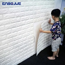 ПЭ Пена 3D стикер стены Гостиная Спальня Кухня кирпич узор обои задний план стены водонепроницаемый самоклеющиеся обои