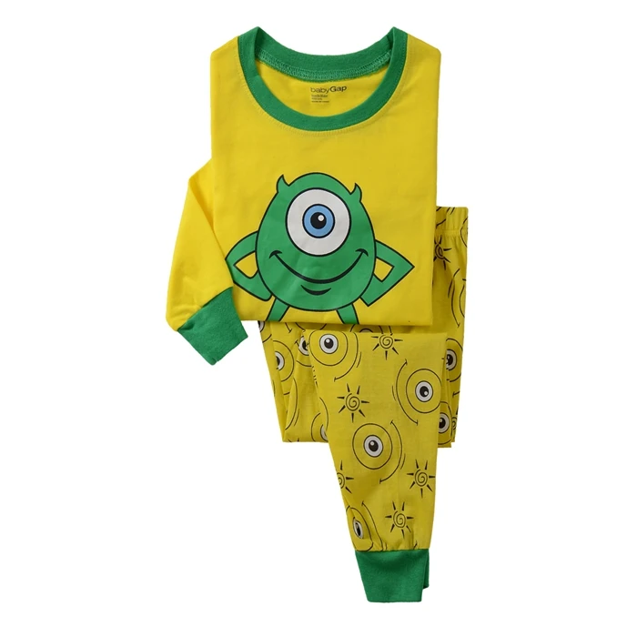 Новое поступление, пижамные комплекты для маленьких девочек осенняя одежда для сна с длинными рукавами хлопковые детские пижамы осенние комплекты одежды для детей от 2 до 7 лет, A27 - Цвет: 8 style
