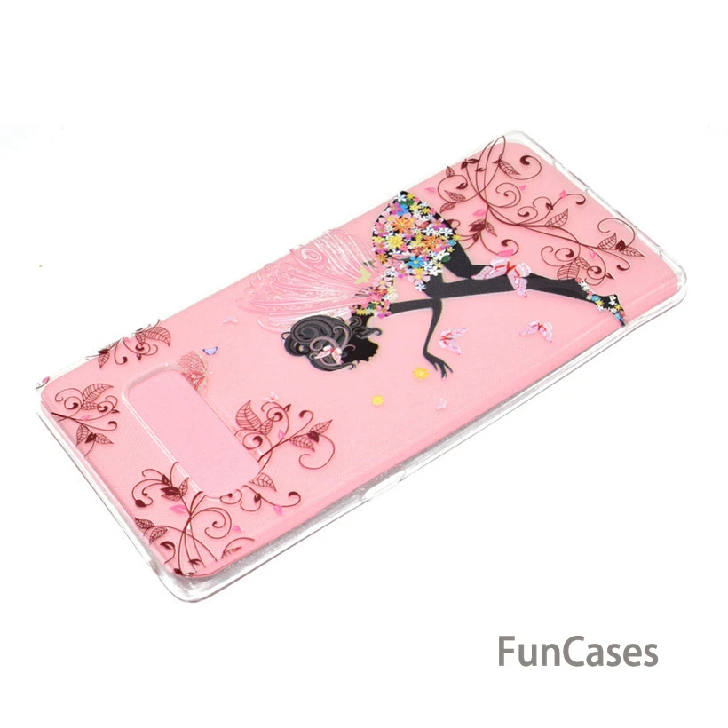 Case untuk Samsung Note 8 Silikon Case untuk Samsung Galaxy Note 8 N950F Transparan Case Pola Cover Galaxy Handphone Gaxy