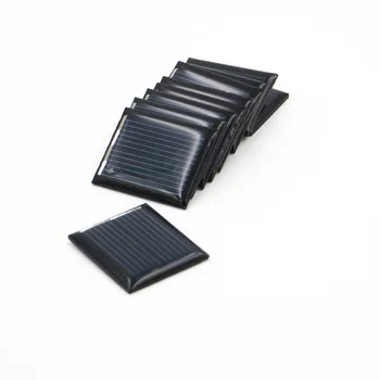 

10pcs/lot Mini Solar Cell Module 1V 80mA Solar Panel Standard Epoxy Polycrystalline DIY Battery Power Charger