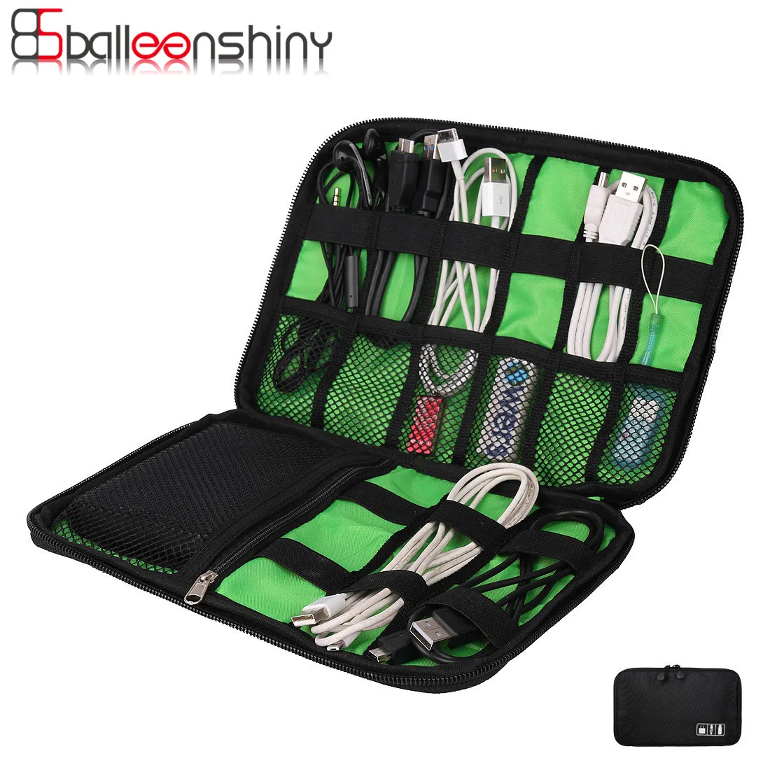 Electronic Accessories Bag Holder Earphone Cables USB Flash Drives Organizer Polyester Travel Digital /Electric Wire Storage Bag Electronic Accessories Bag Holder Earphone Cables USB Flash Drives Organizer Polyester Travel Digital /Electric Wire Storage Bag