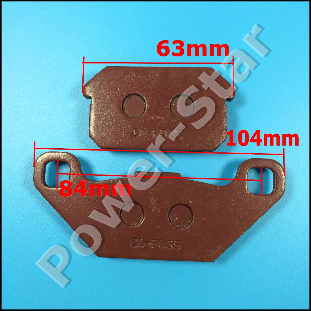 Go Kart Buggy Rear Brake Pads 