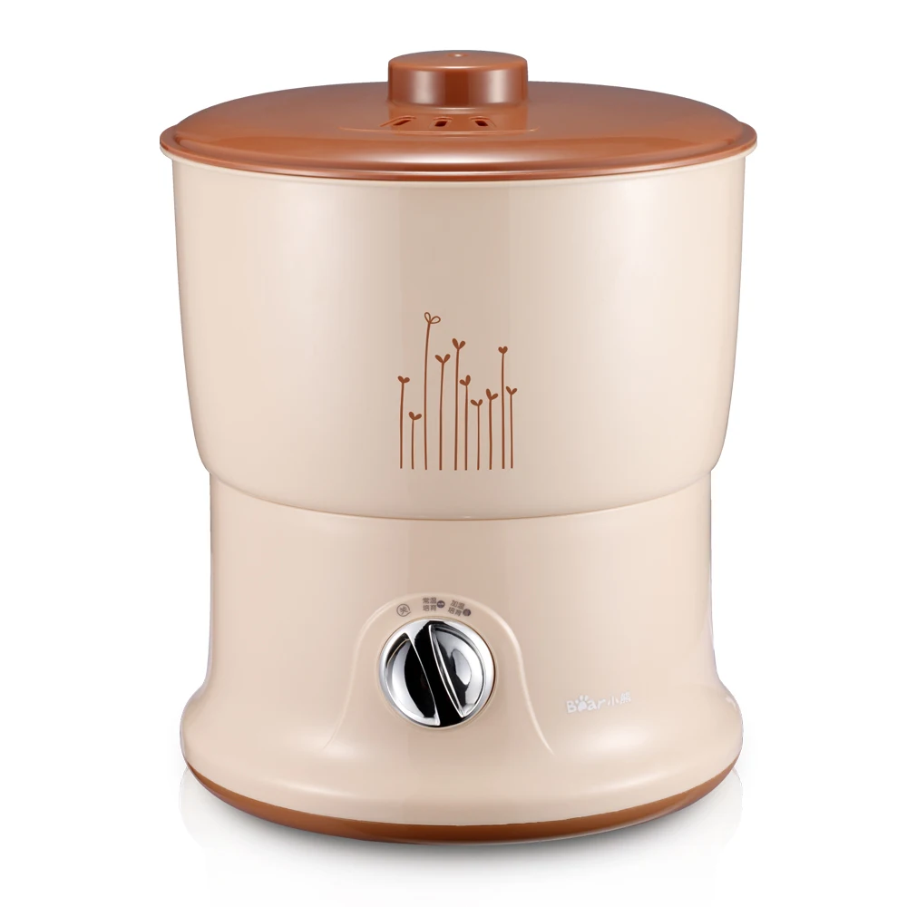 

00Fully Automatic Electric Bean Sprouts Machine Multi Function Bean Sprouts Tool Food Processor Useful Safe Kitchen Appliance