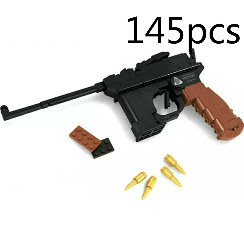 777A M1911 пистолет пустынный Орел воздушный мягкий Ak47 Снайпер M4a1 детские игрушки 45 шт Строительный блок игрушечный пистолет - Color: 22420