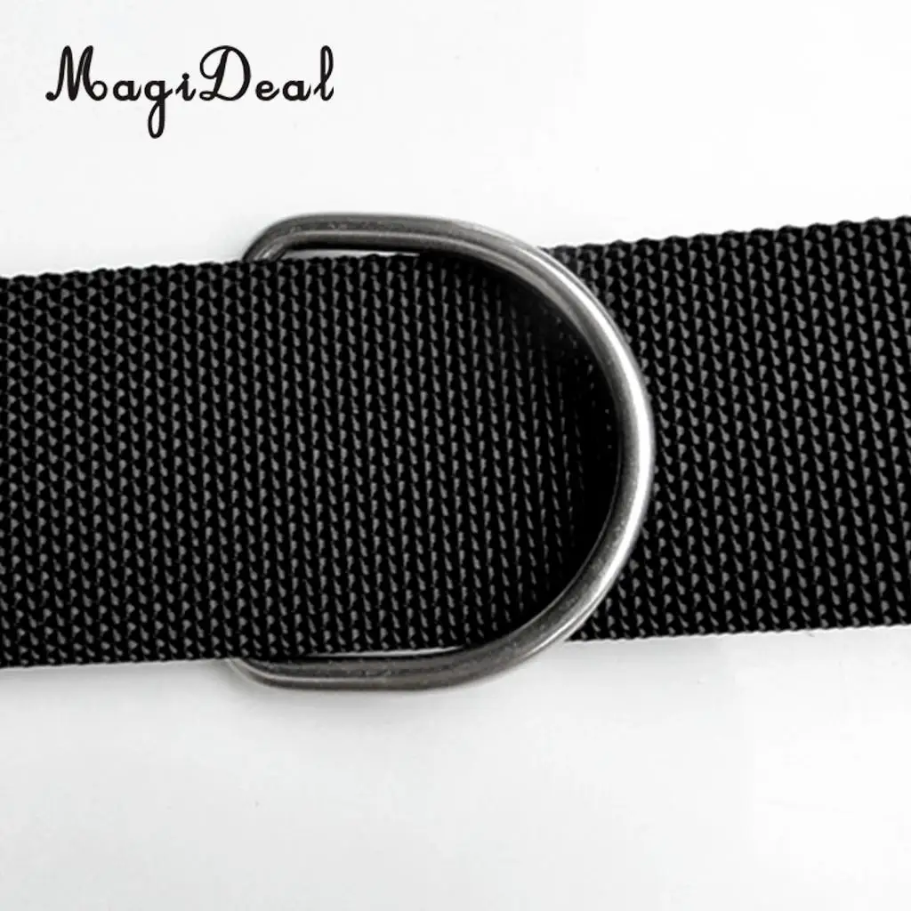 MagiDeal Scuba Dive 316 Stainless Steel D Ring for 5cm Weight Belt Webbing Accessories Buckle Hook Scuba Diving Surfing Climbing
