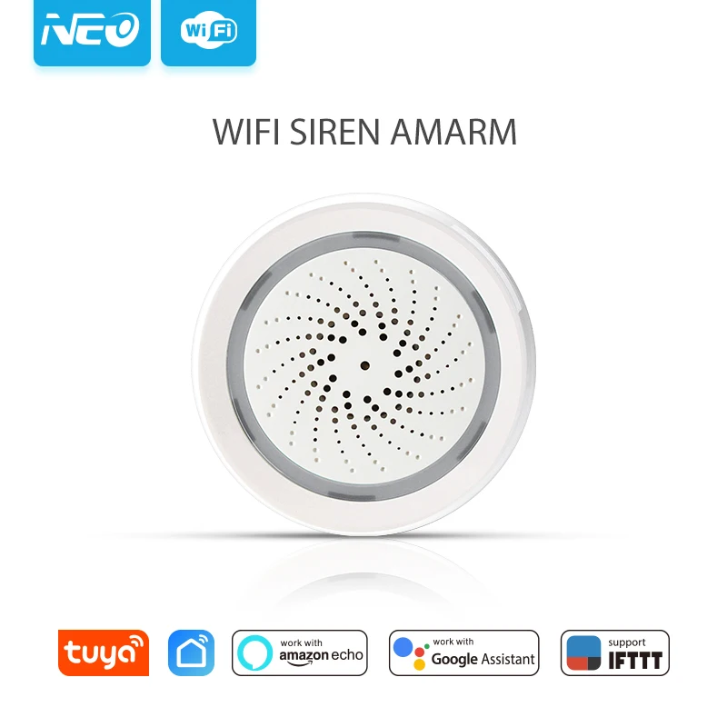 Нео умная Wi Fi USB сирена сигнализация для домашней автоматизации