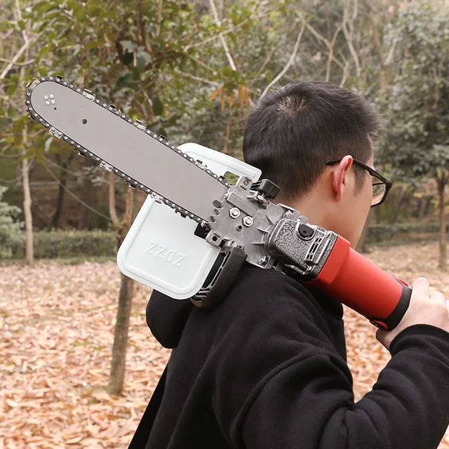 Chain Saw Bracket Modified Electric Saw Machine Electric Chain Saw Bracket Angle Grinder Small Sawn Timber Hand Chain Saw