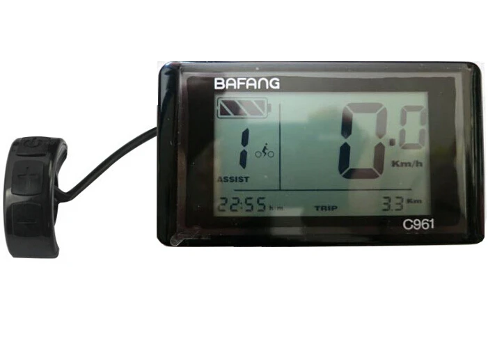 

bicycle display C961 for 8fun mid drive motor Bafang C961 LCD display