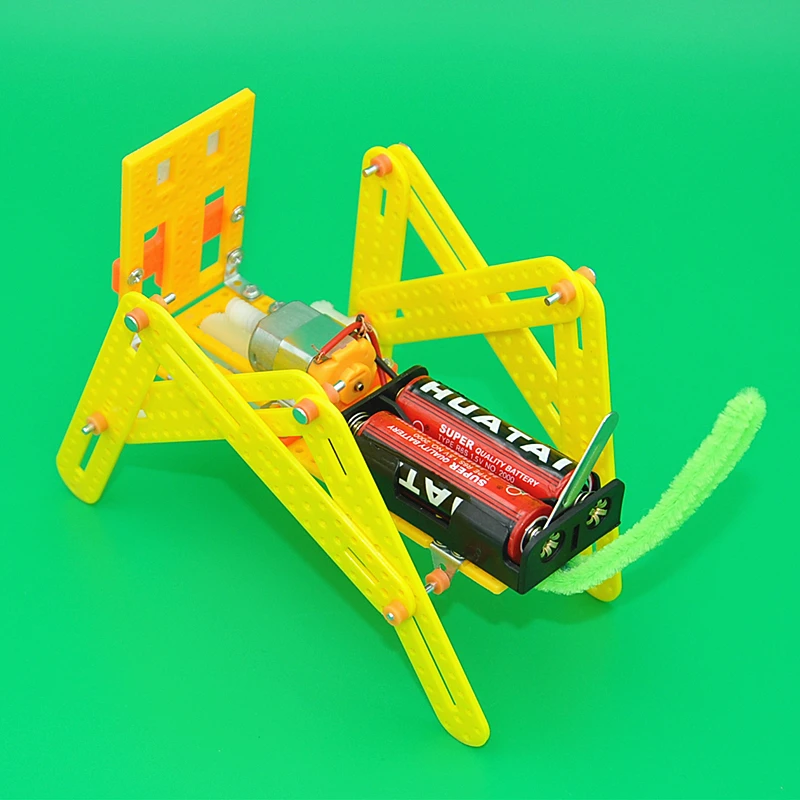  DIY Robot Dog Model Science Expriment Toy Children Teaching Aid Kids Creativity Steam Educational A - 32981886153