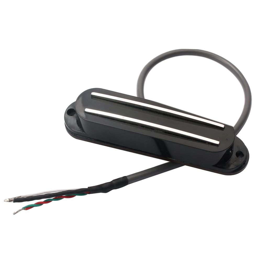 Alta calidad Guitarras pickup 3 colores carriles doble recogida silenciosa para piezas ferrita mini humbucker pickup Guitarras ra Accesorios Alta calidad Guitarras pickup 3 colores carriles doble recogida silenciosa para piezas ferrita mini humbucker pickup Guitarras ra Accesorios