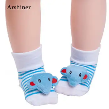 

As and Picture Girl Soft Slip Unisex Warm Casual Socks Infant Cute Anti Newborn Cartoon Pattern Baby Boy