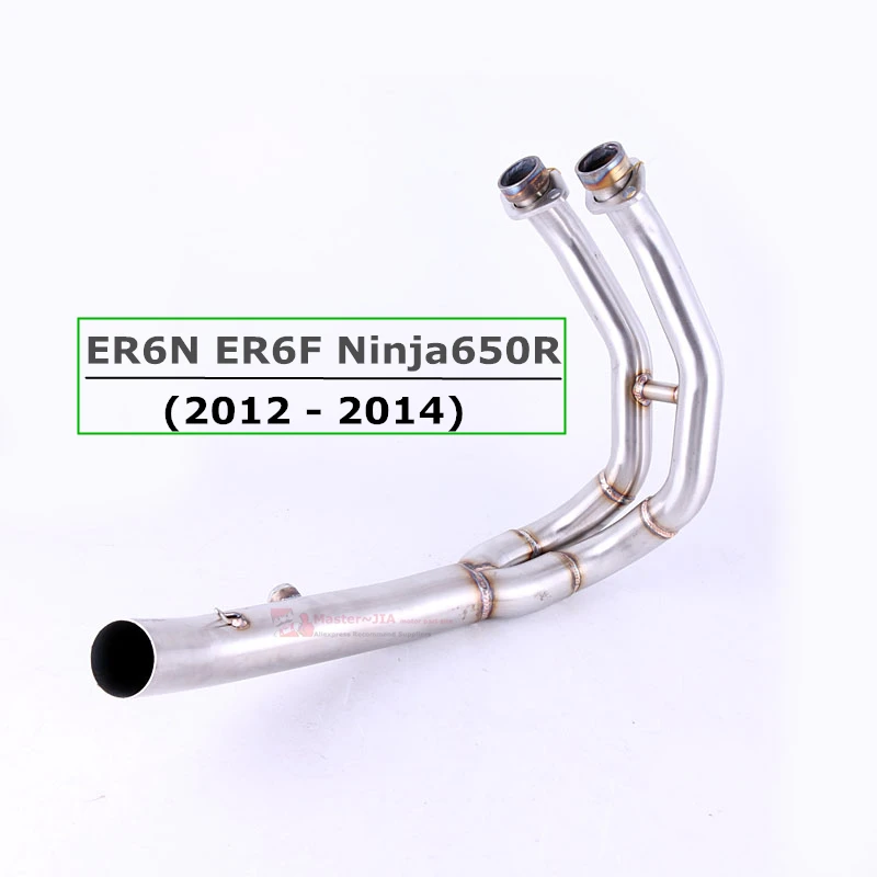 

MOTORCYCLE Exhaust Full system FOR KAWASAKI ER6N ER6F Ninja650R 2012-2014 or 2009 to 2012 without exhaust