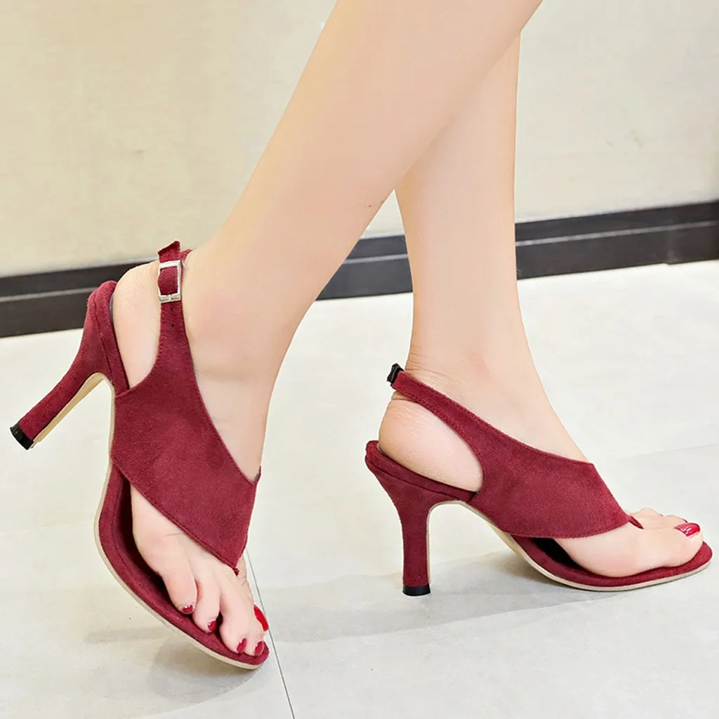 Fashion Women Summer Pumps Thong Sandals Stiletto High Heel Belt Buckle shoes summer sandals women sandals high heels Fashion Women Summer Pumps Thong Sandals Stiletto High Heel Belt Buckle shoes summer sandals women sandals high heels