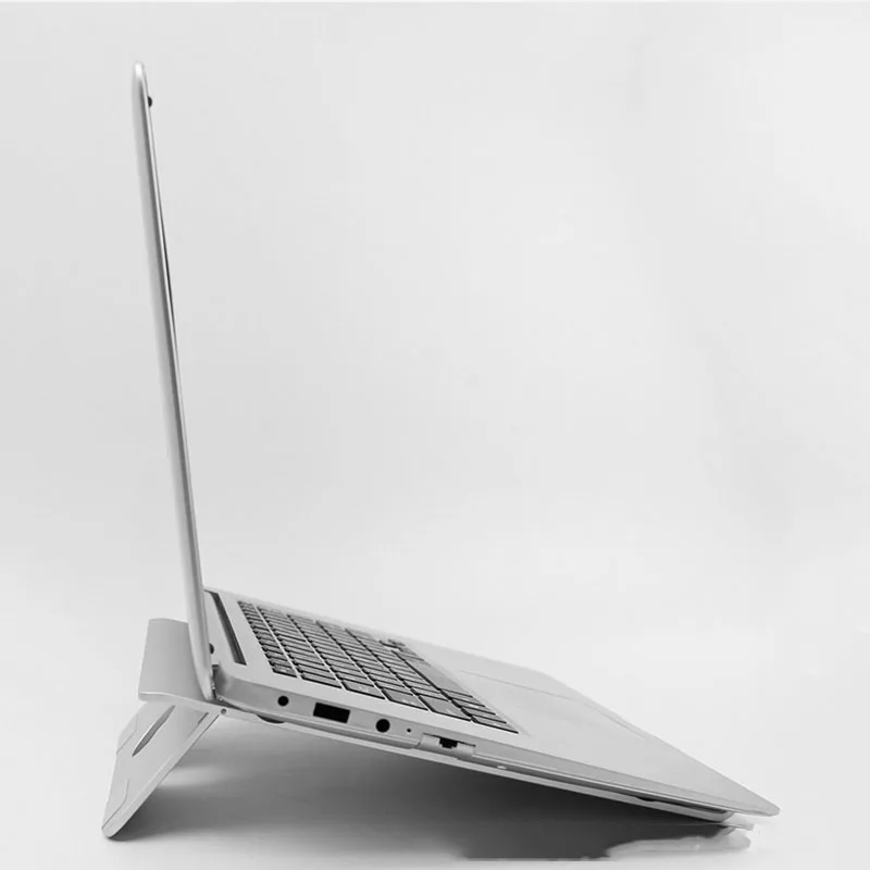 Алюминиевый сплав складной кронштейн Подставка для ноутбука Macbook Dell acer lenovo 11 13 15 17 дюймов ноутбук планшет ПК охлаждающая подставка