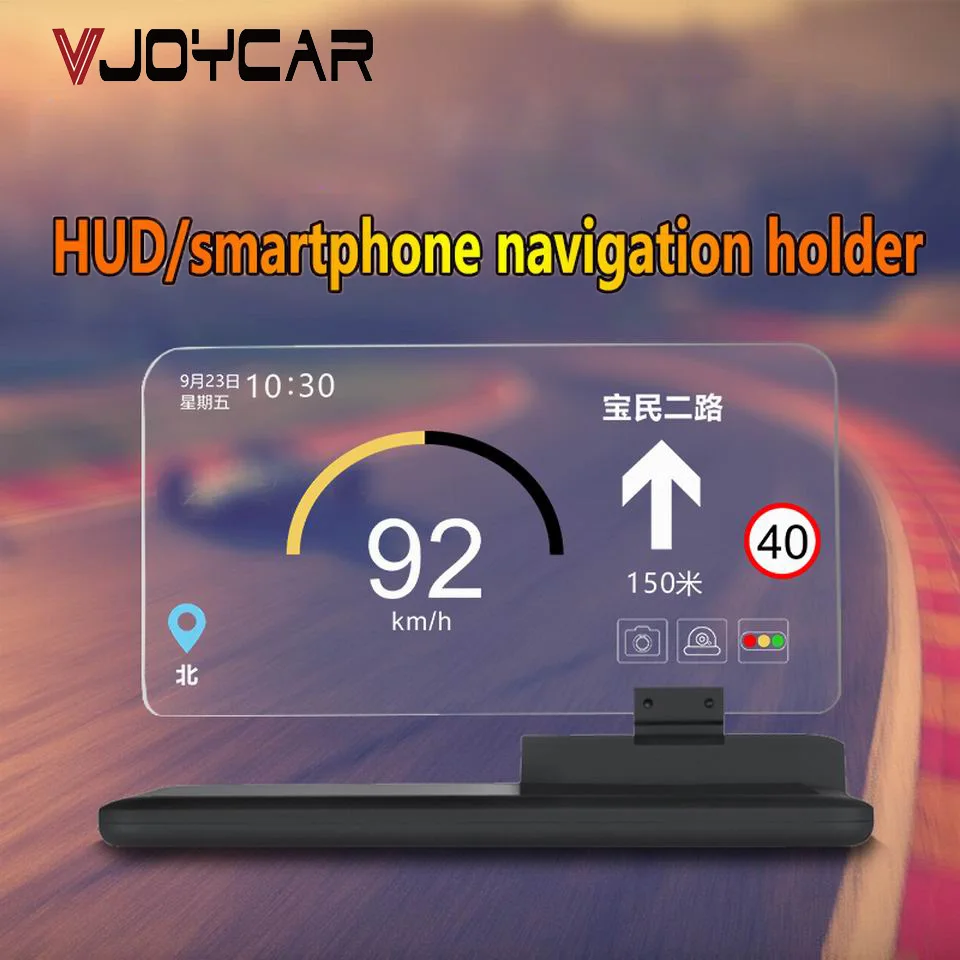 Универсальный автомобильный лобовое стекло проектор Hud Head Up дисплей держатель