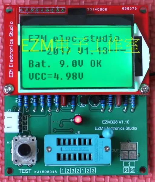 

GM328, M328 transistor tester \ESR\LCR\ frequency meter \ square wave in 2017