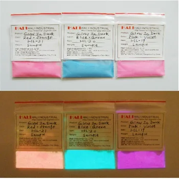 

glow in dark pigment, glow in dark powder, color: blue-green..., widely used, high quality, long glow in the dark ..