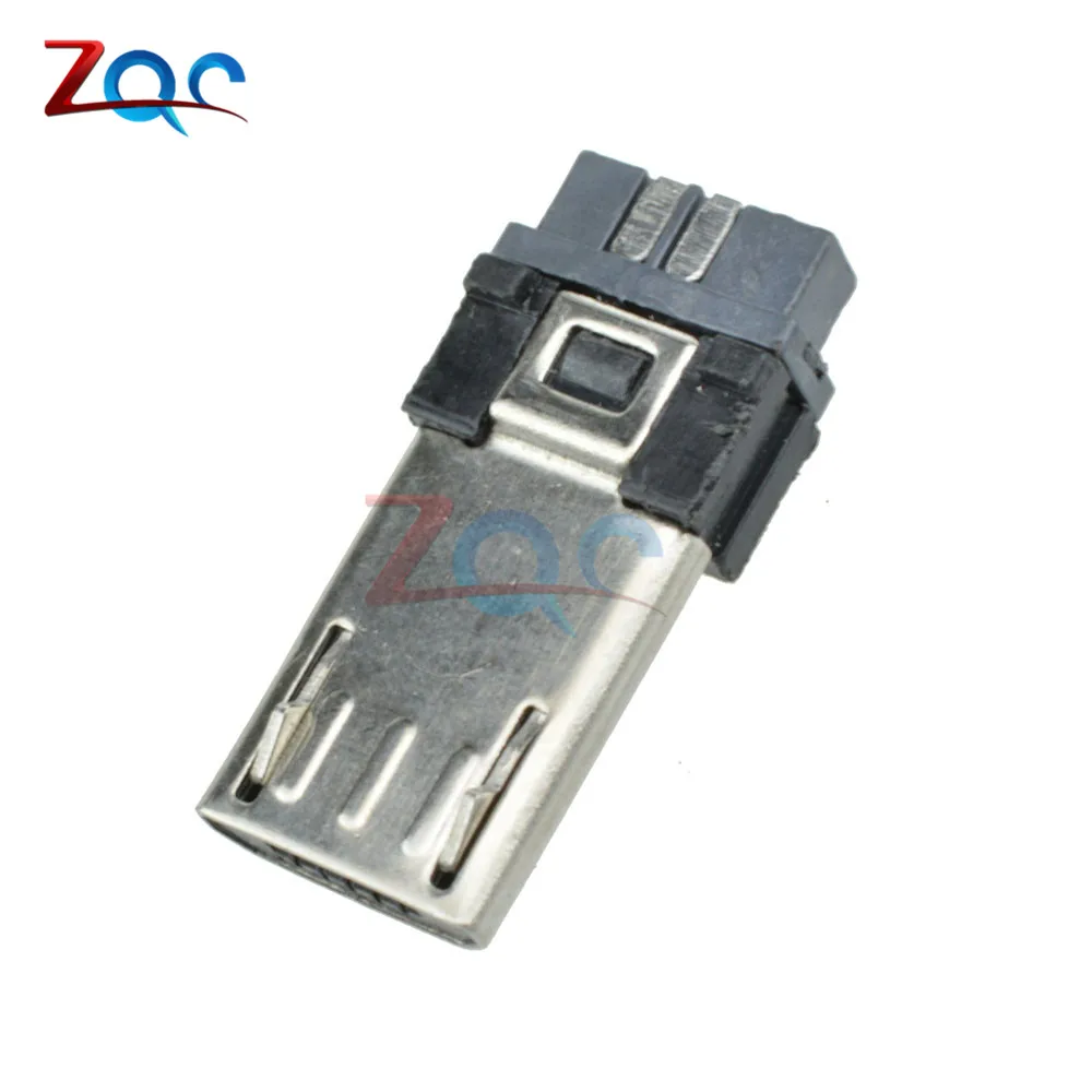 10 шт./лот USB Micro 5-контактный Штекерный Разъем Разъемы SMD поверхностное крепление |