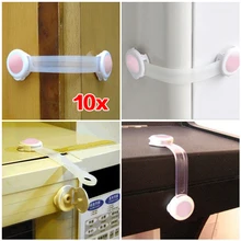 10pcs font b Baby b font Drawer Cupboard Cabinet Door Drawers lengthened font b Safety b