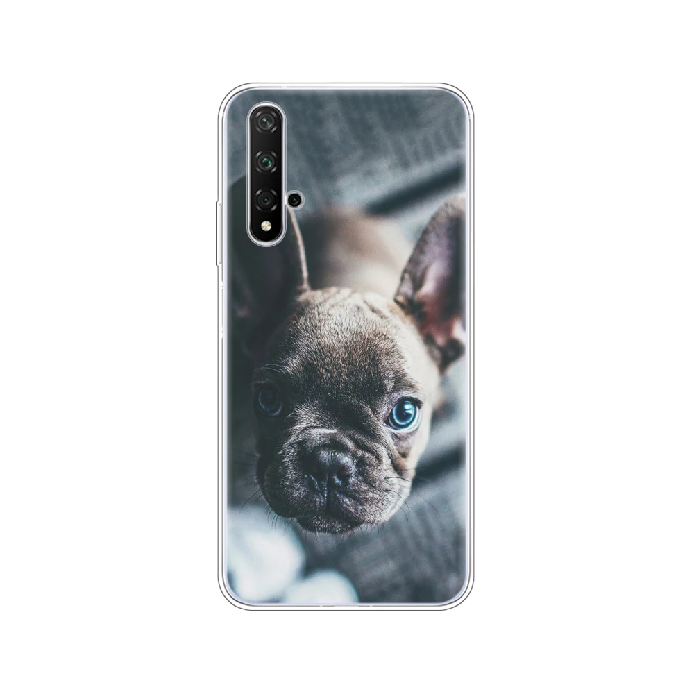 Case On Honor 20 Case Silicon Back Cover Phone Case For Huawei Honor 20 Pro Lite Honor20 YAL-L21 YAL-L41 Luxury Cartoon - Цвет: 11052