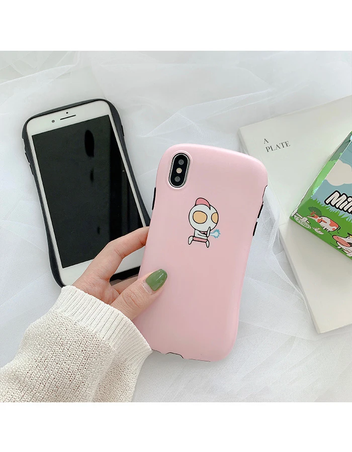 GlamPhone чехол Супермен маленький телефон в стиле монстра чехол для iPhone X XS Max XR Мягкий силиконовый чехол для iPhone 7 8 6 6s Plus чехол