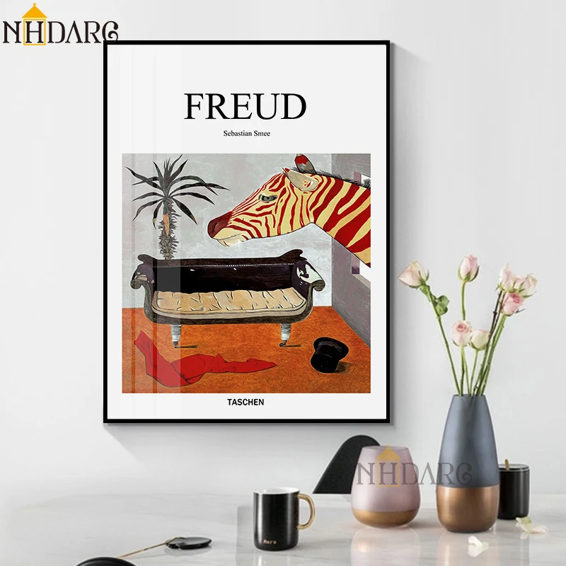 Freud psychoank диван натюрморт постеры и художественная печать на холсте картина стену