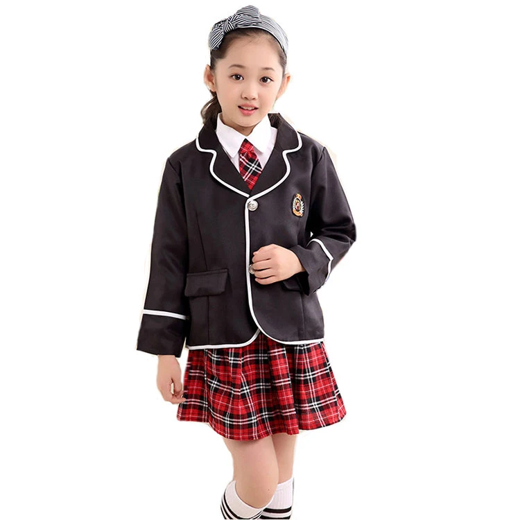 Новая школьная форма с длинным рукавом для начальной школы, японская школьная форма для студентов, британская школьная форма