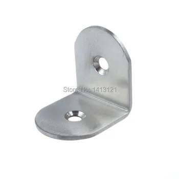 

free shipping metal corner bracket thickened stainless steel angle code angle iron DIY part furniture fitting household hardware