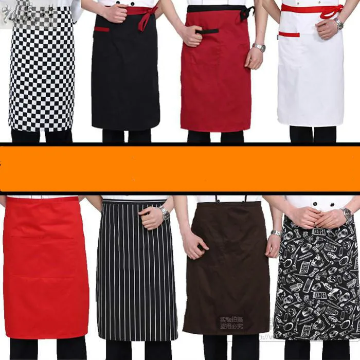 Hotel Restaurant Chef Cook Apron Women Half Body Apron Chefs Waist