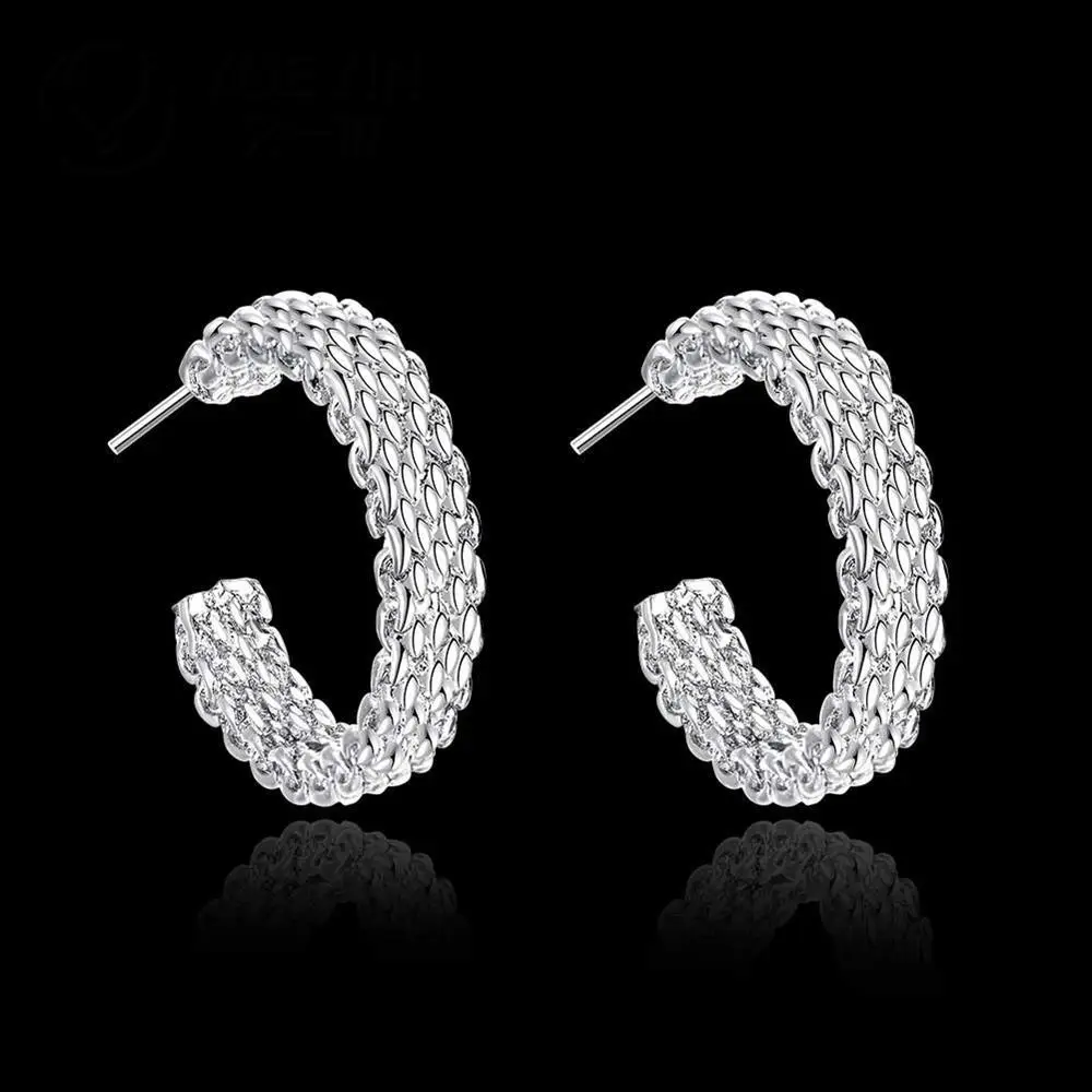 Серьги пусеты женские круглые серебристые|silver stud earrings|stud earringsstud earrings for women |