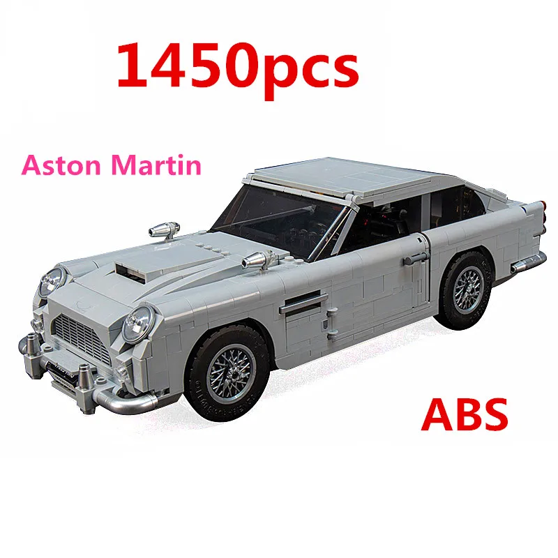 Technic Series 10262 Aston Martin DB5 набор строительных блоков Кирпичи детская модель автомобиля подарки игрушки совместимы с - Цвет: Дерево