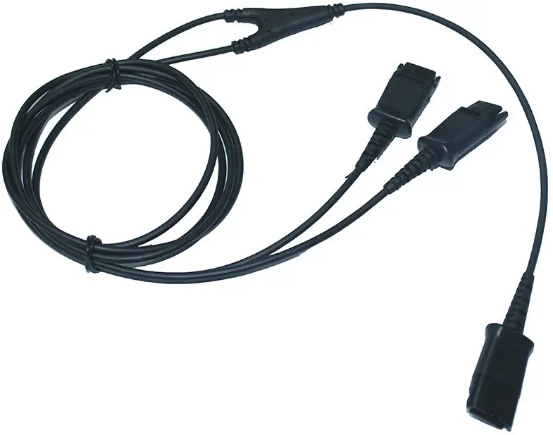 Call Center QD to QD plug Adapter Apply to most same QD Headset