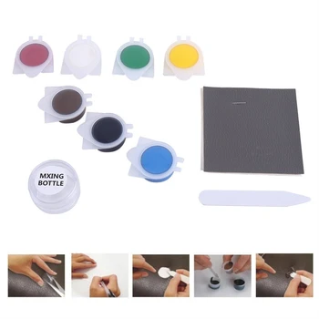 

1 Set Leather Repair Kit Portable Liquid Car Seat Repair Tool For Cracks Fading Scratch Repair Tool Care Car Styling Supplies