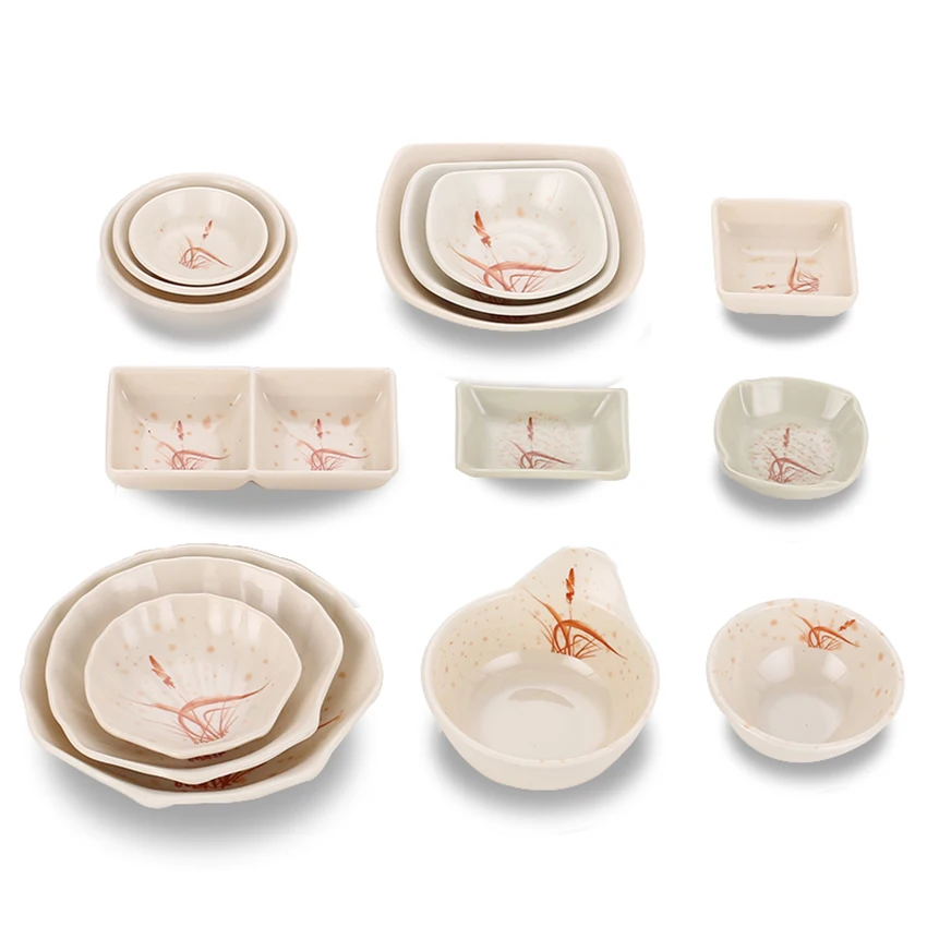 300 Pcs Melamine Soy Sauce Wasabi Dish Eggplant Dishwasher Safe Ivory 2103 C for sale online