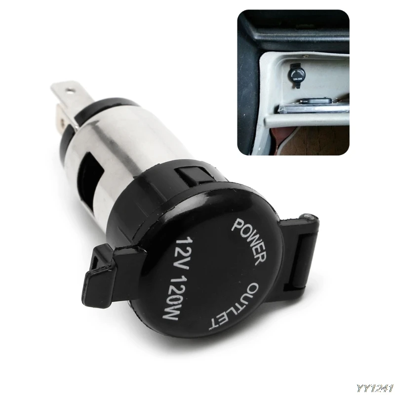 Car Truck Waterproof Socket Power Plug Outlet Parts Adapter 12 24V