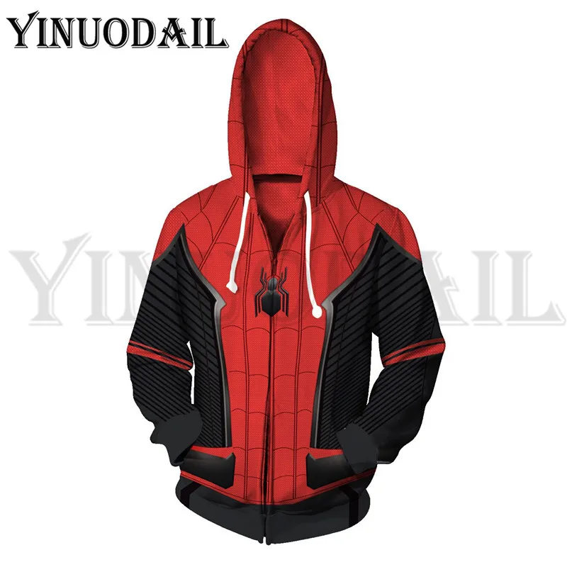 

Winter Men Marvel Comics Hoodie Spiderman Sweatshirts Women Autumn Funny Print Hoodies 3d Hoodies Harajuku